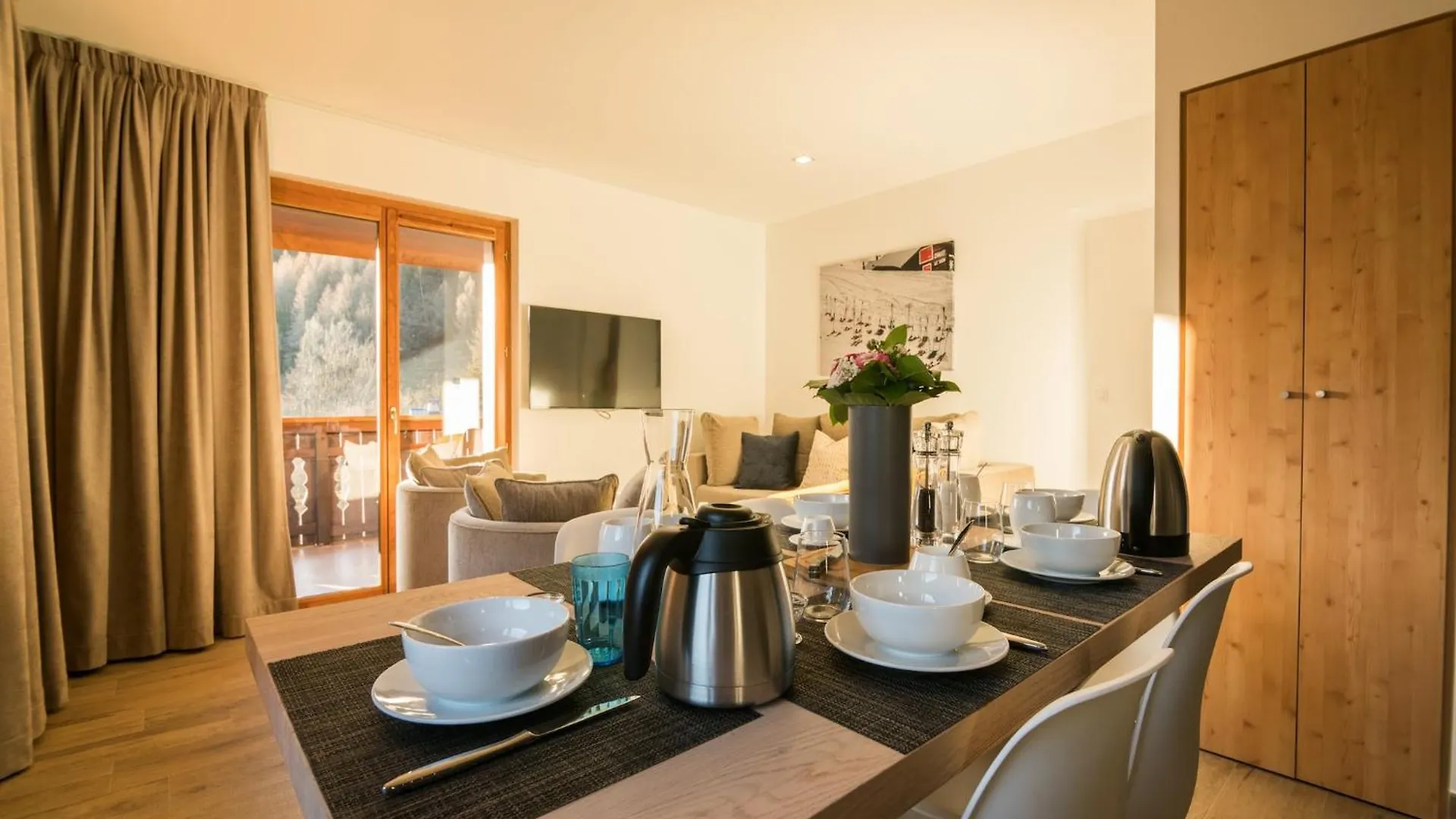 Stylish Apartment With Balcony Or Terrace Praz-sur-Arly