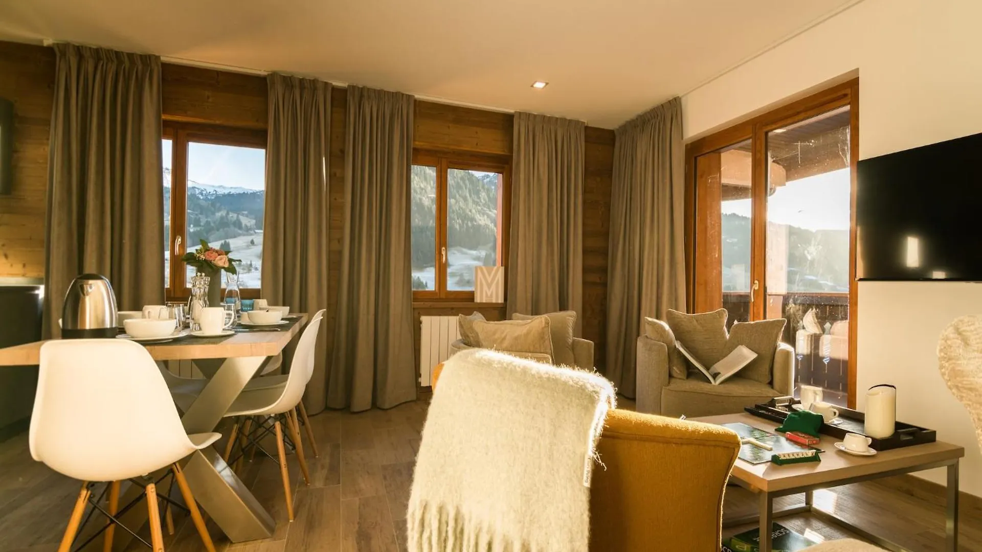 Stylish Apartment With Balcony Or Terrace Praz-sur-Arly