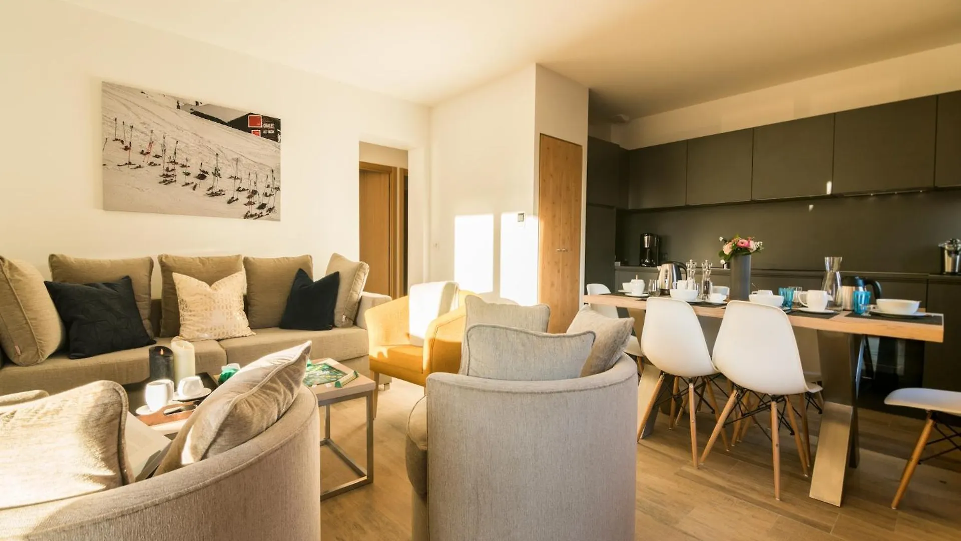 Stylish Apartment With Balcony Or Terrace Praz-sur-Arly 0*,